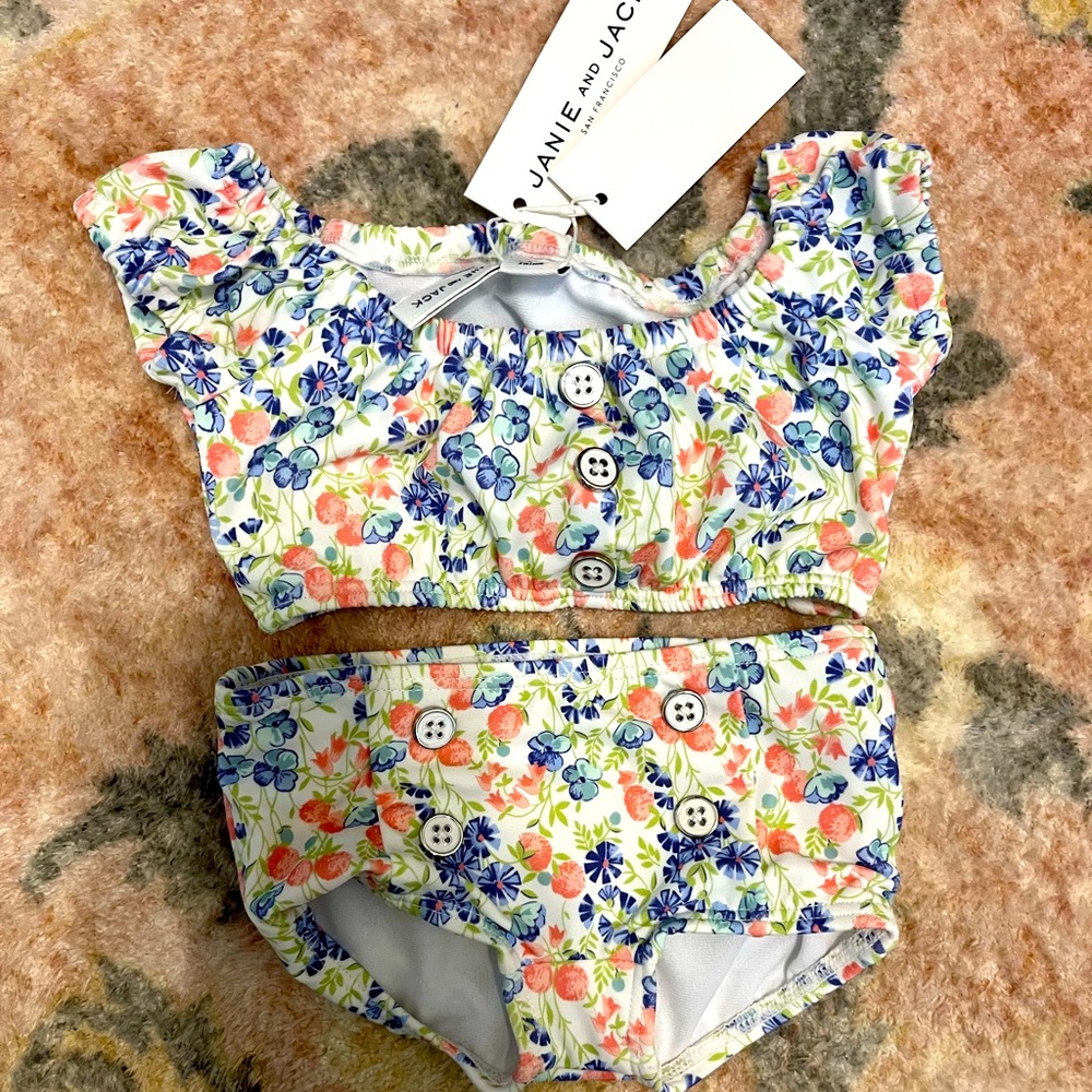 3-6 month Janie and Jack bathing suit.